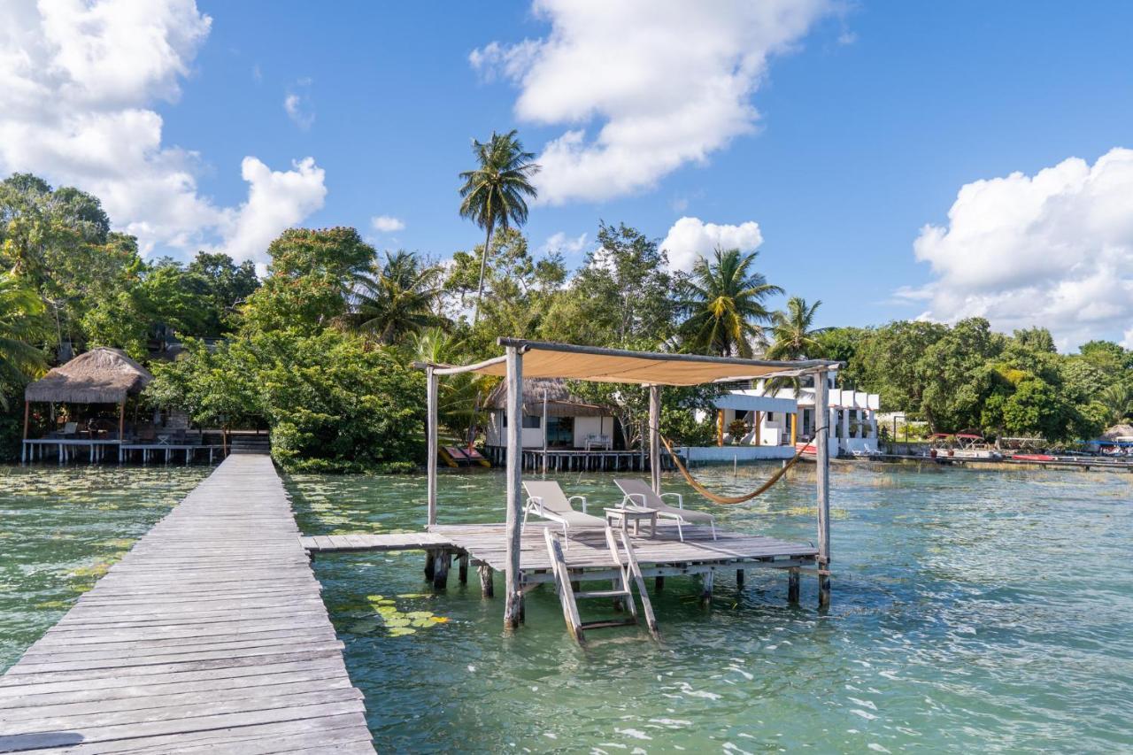 Exclusive Palafito @ Bacalar Lagoon Front Εξωτερικό φωτογραφία