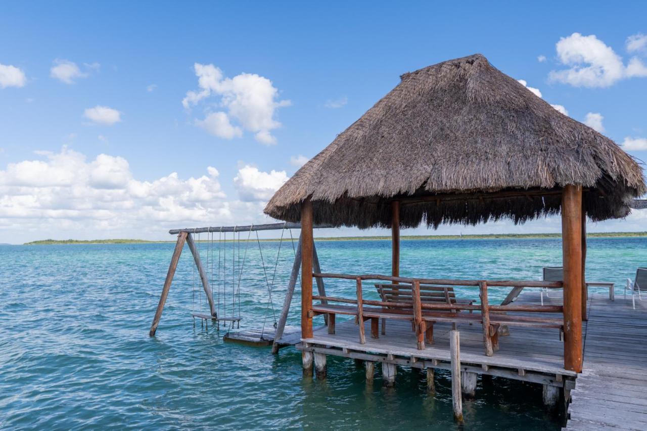 Exclusive Palafito @ Bacalar Lagoon Front Εξωτερικό φωτογραφία