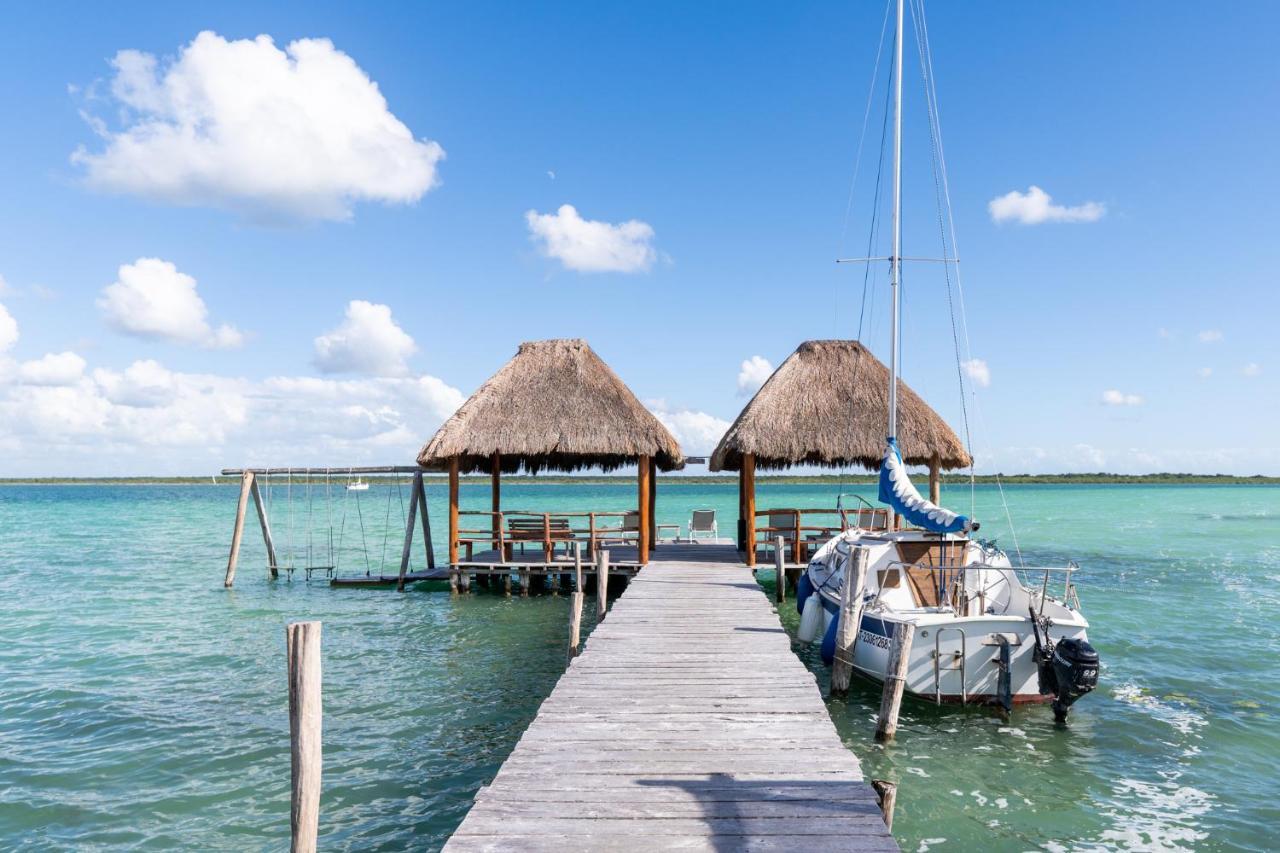 Exclusive Palafito @ Bacalar Lagoon Front Εξωτερικό φωτογραφία